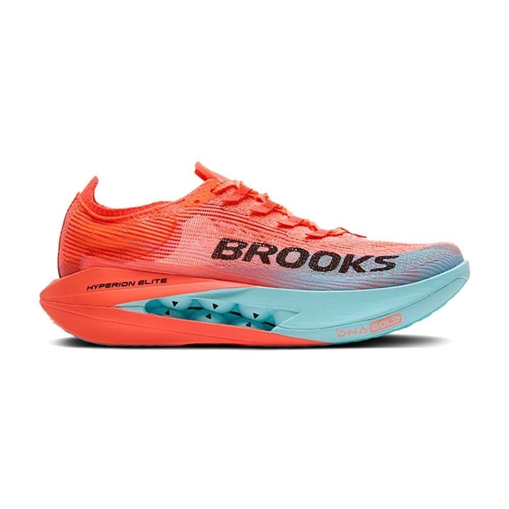 Brooks Hyperion Elite 5 Pink Clay Atomizer Blue Running Shoe Men's Size 13 NEW